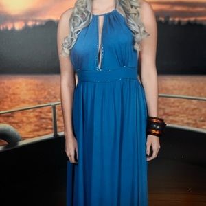 Blue Long Dress